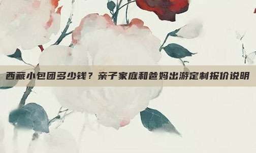 西藏小包团多少钱？亲子家庭和爸妈出游定制报价说明